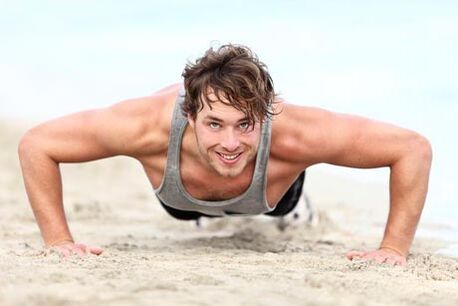 Push-Ups fir Gewiichtsverloscht
